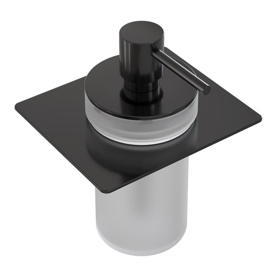 Плитка Boheme Space Дозатор для полки SPACE оружейная сталь  поверхность глянец