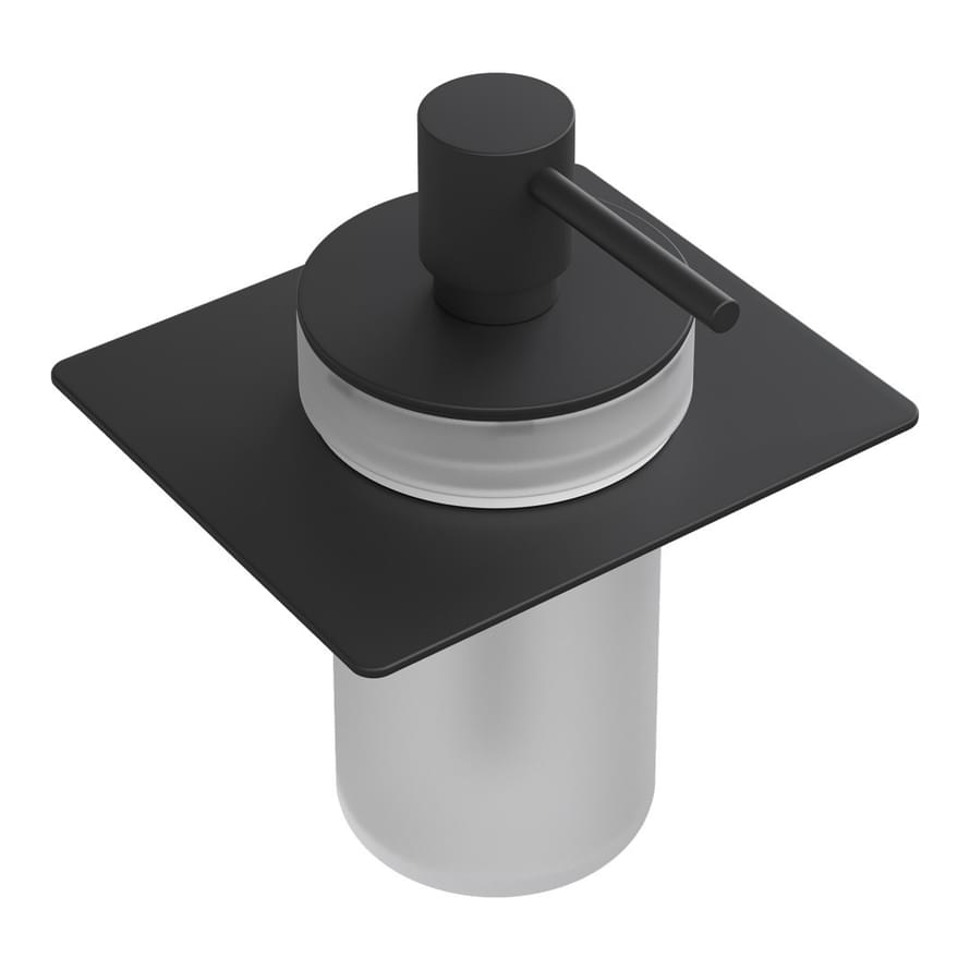 Плитка Boheme Space Дозатор для полки SPACE черный матовый  поверхность матовая