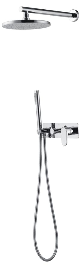 Плитка Boheme Spectre Душевая система SPECTRE встроенная со смесителем хром  поверхность глянец