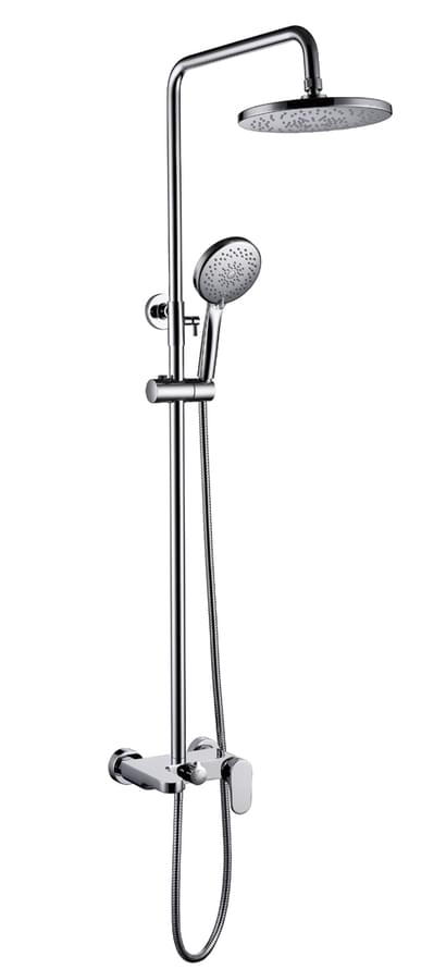 Плитка Boheme Spectre Душевая система SPECTRE со смесителем хром  поверхность глянец