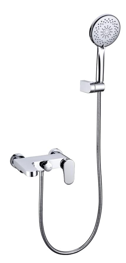 Плитка Boheme Spectre Смеситель SPECTRE для ванны с лейкой хром  поверхность глянец