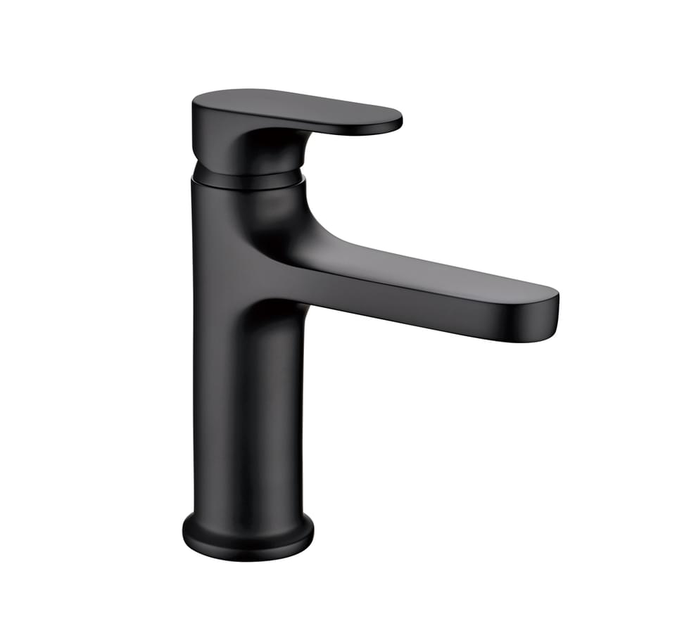 Плитка Boheme Spectre Смеситель SPECTRE для раковины черный матовый  поверхность матовая