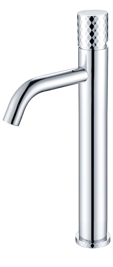 Плитка Boheme Stick Смеситель STICK DIAMOND для раковины высокий хром  поверхность глянец