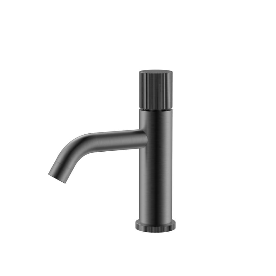 Плитка Boheme Stick Смеситель STICK LINEA для раковины оружейная сталь брашированная  поверхность брашированная