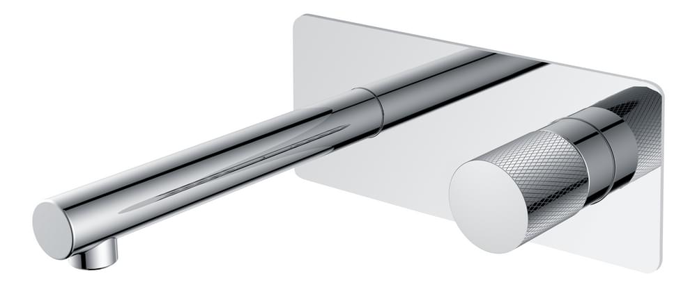 Плитка Boheme Stick Смеситель STICK TOUCH для раковины настенный с внутренней частью хром  поверхность глянец