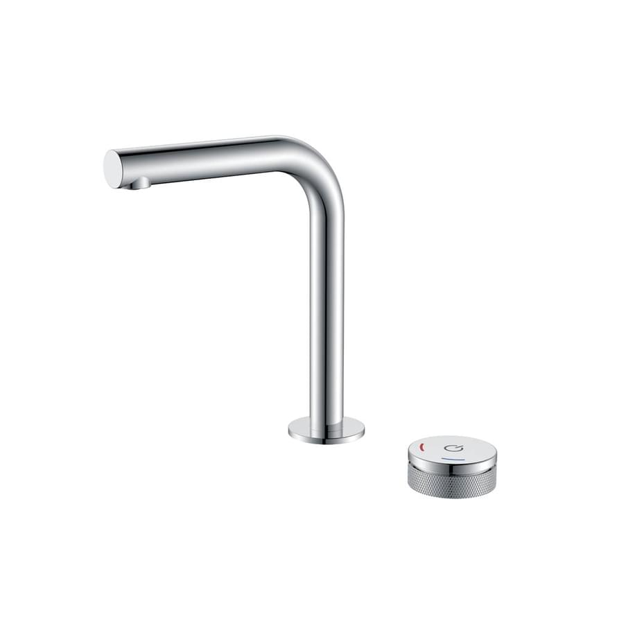 Плитка Boheme Tech Смеситель TECH для раковины автоматический хром  поверхность глянец