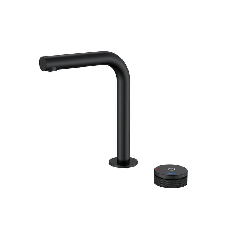 Плитка Boheme Tech Смеситель TECH для раковины автоматический черный матовый  поверхность матовая