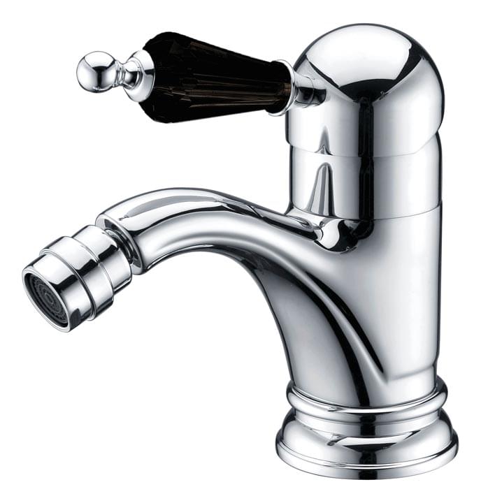 Плитка Boheme Tradizionale Смеситель TRADIZIONALE для биде хром/черный  поверхность глянец