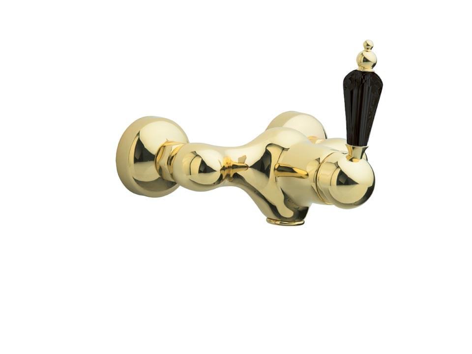 Плитка Boheme Tradizionale Смеситель TRADIZIONALE для душа золото/черный  поверхность глянец