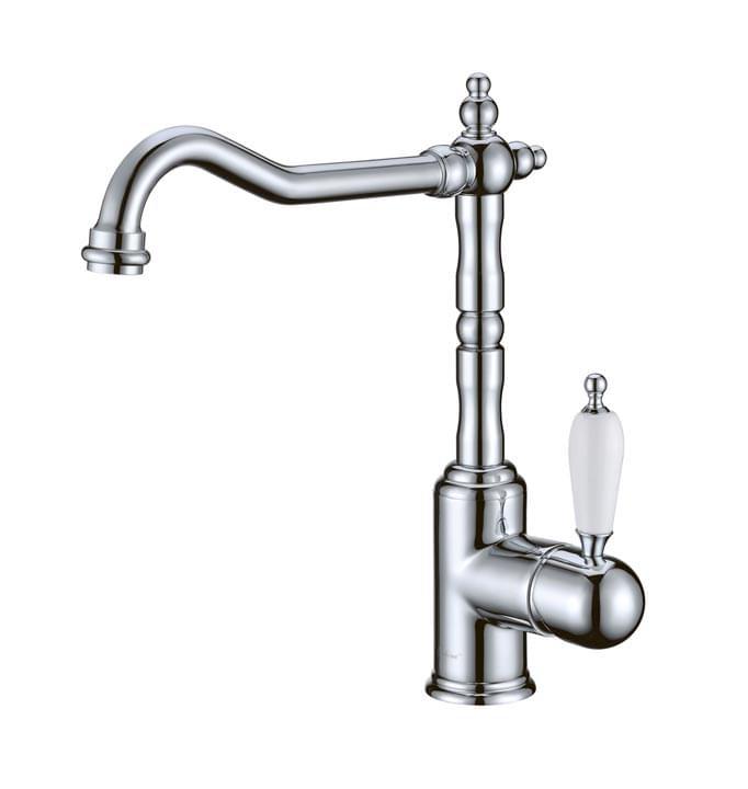 Плитка Boheme Tradizionale Смеситель TRADIZIONALE для кухни с керамической ручкой хром  поверхность глянец