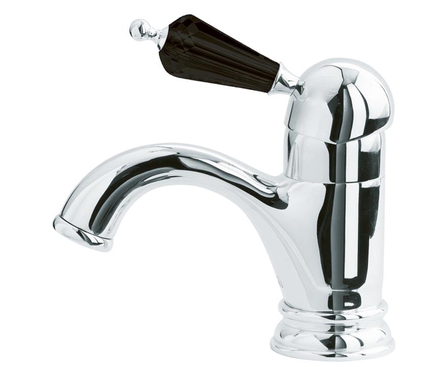 Плитка Boheme Tradizionale Смеситель TRADIZIONALE для раковины хром/черный  поверхность глянец