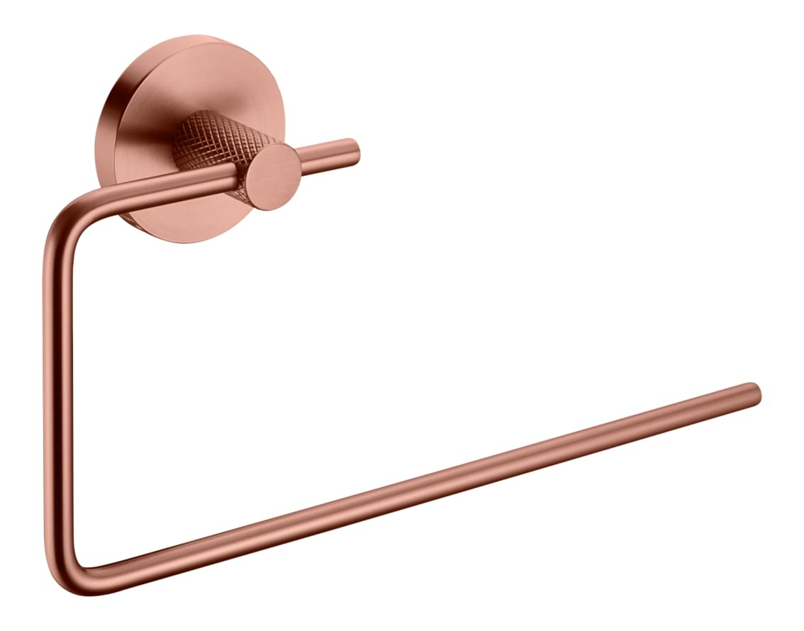 Плитка Boheme Uno Держатель UNO для полотенца кольцо медь  поверхность брашированная