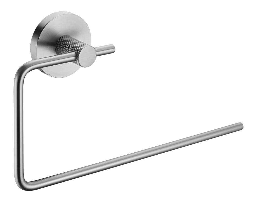 Плитка Boheme Uno Держатель UNO для полотенца кольцо никель  поверхность брашированная