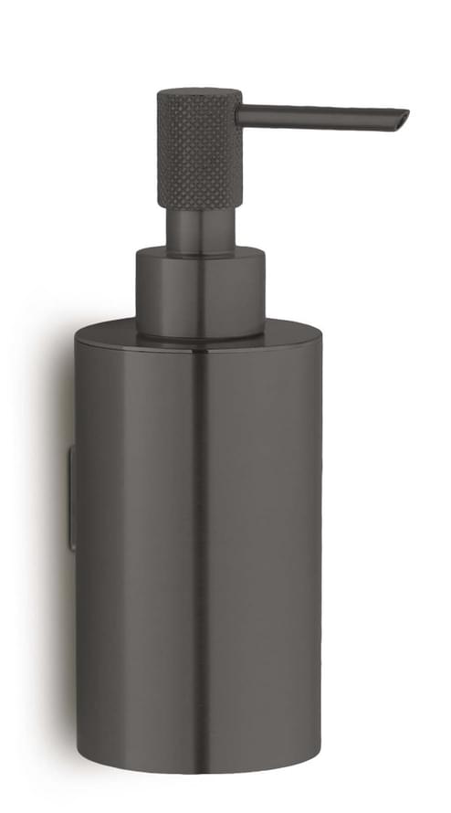 Плитка Boheme Uno Дозатор UNO для жидкого мыла настенный оружейная сталь брашированная  поверхность брашированная