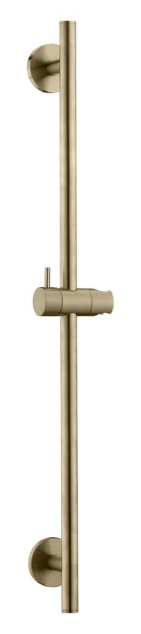 Плитка Boheme Uno Душевая штанга UNO с держателем для лейки золото брашированное  поверхность брашированная