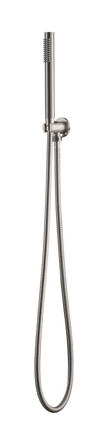 Плитка Boheme Uno Душевой комплект UNO лейка с держателем и шлангом никель  поверхность брашированная