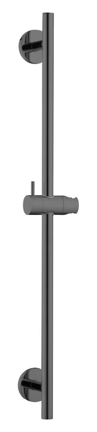 Плитка Boheme Uno Душевой комплект UNO с держателем и шлангом оружейная сталь  поверхность глянец