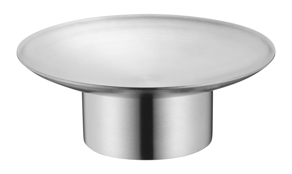 Плитка Boheme Uno Мыльница UNO настольная никель  поверхность брашированная