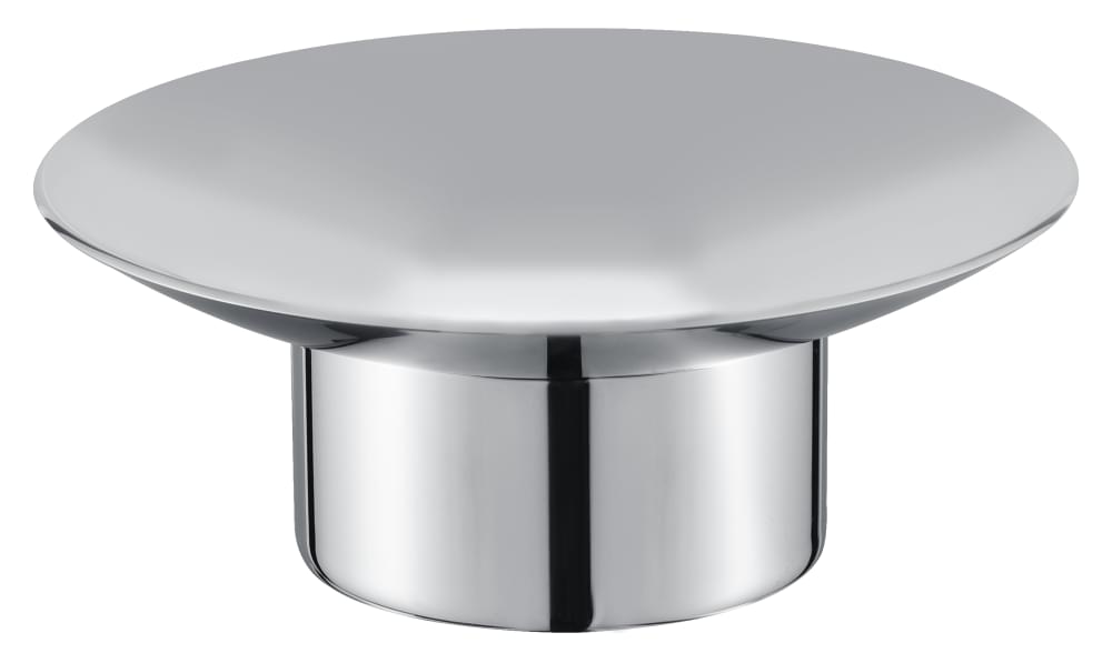 Плитка Boheme Uno Мыльница UNO настольная хром  поверхность глянец