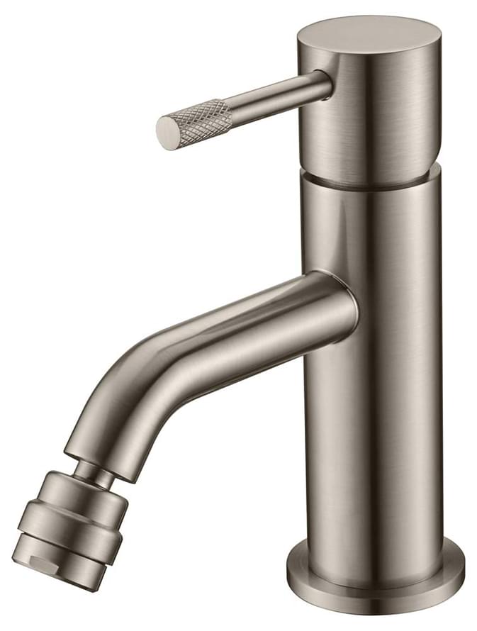 Плитка Boheme Uno Смеситель UNO для биде никель  поверхность брашированная