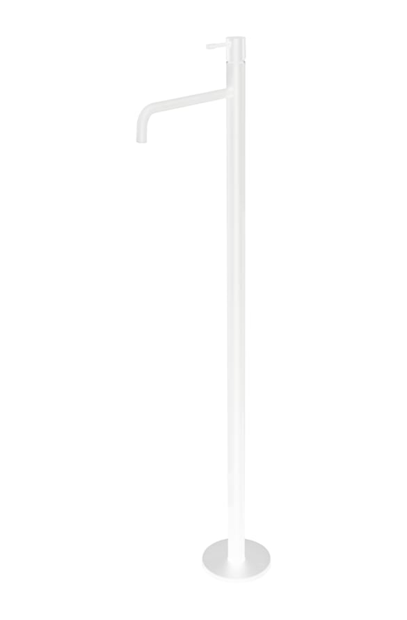 Плитка Boheme Uno Смеситель UNO для раковины напольный белый  поверхность матовая