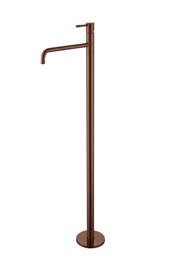 Плитка Boheme Uno Смеситель UNO для раковины напольный бронза  поверхность брашированная