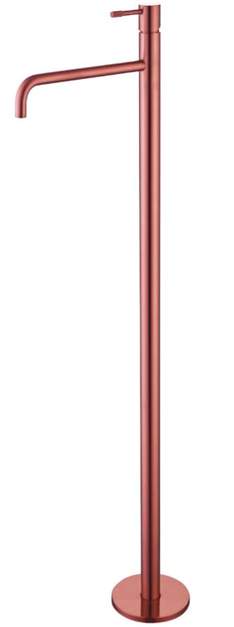 Плитка Boheme Uno Смеситель UNO для раковины напольный медь  поверхность брашированная