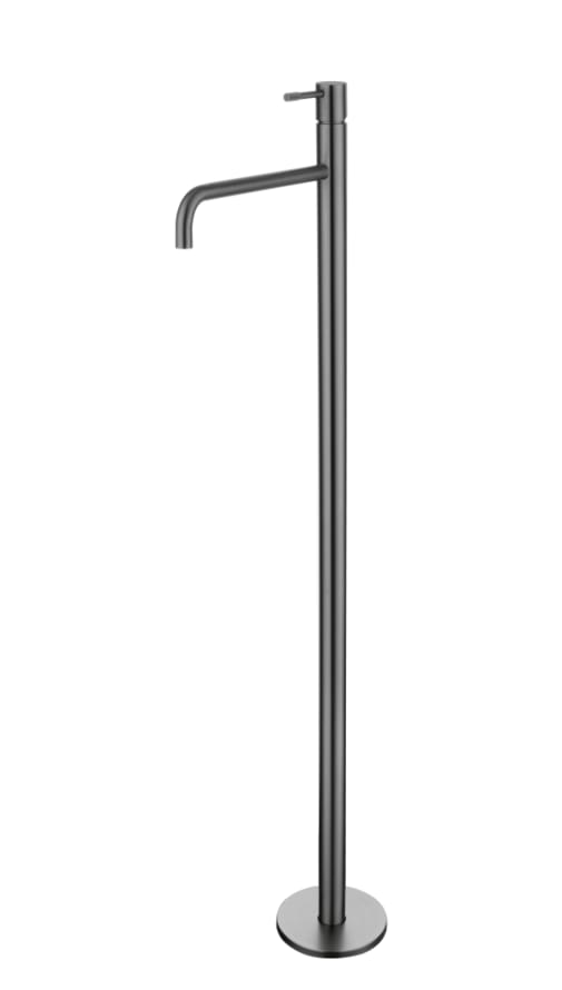 Плитка Boheme Uno Смеситель UNO для раковины напольный оружейная сталь брашированная  поверхность брашированная