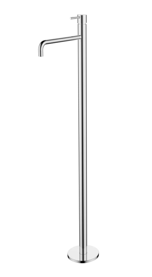 Плитка Boheme Uno Смеситель UNO для раковины напольный хром  поверхность глянец