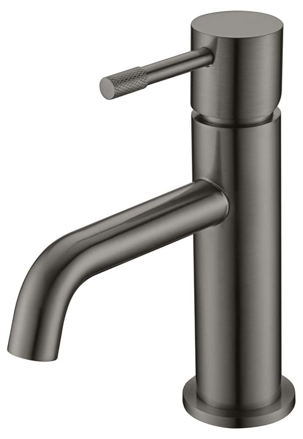 Плитка Boheme Uno Смеситель UNO для раковины оружейная сталь брашированная  поверхность брашированная