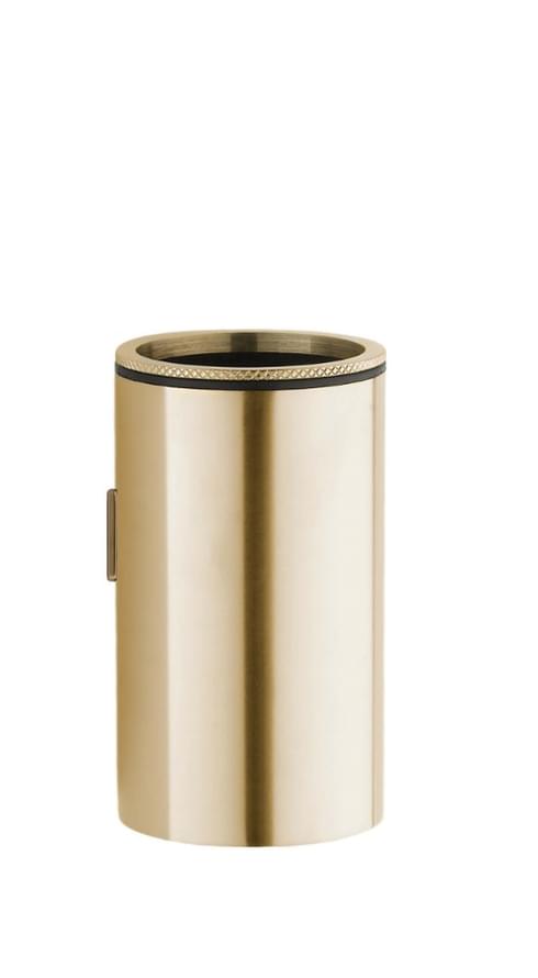 Плитка Boheme Uno Стакан UNO настенный золото брашированное  поверхность брашированная