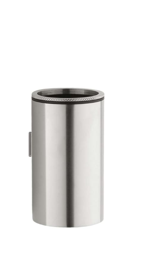 Плитка Boheme Uno Стакан UNO настенный никель  поверхность брашированная