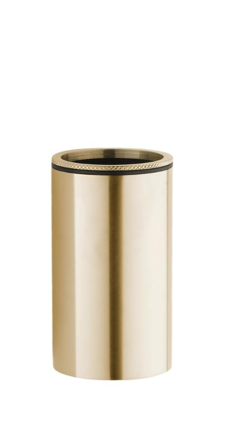 Плитка Boheme Uno Стакан UNO настольный золото матовый  поверхность брашированная