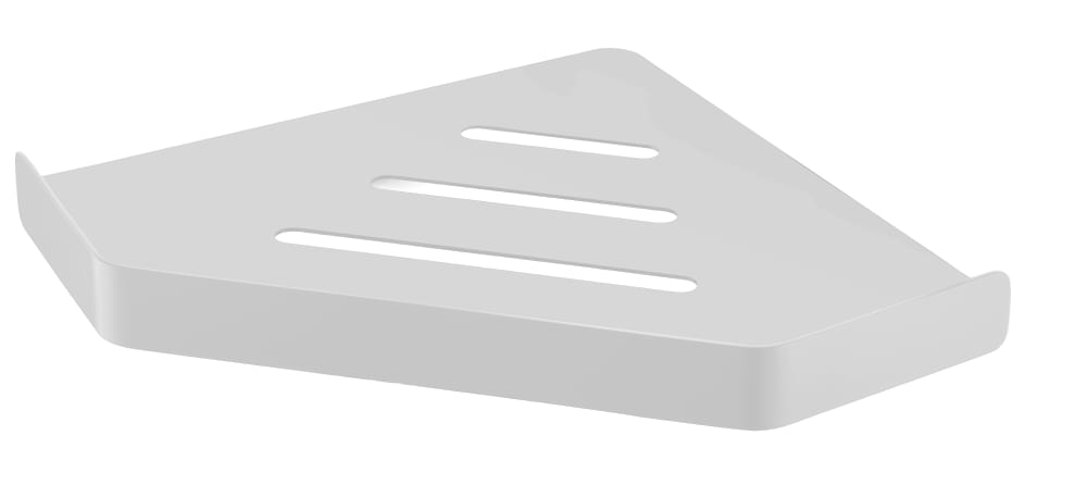 Плитка Boheme Venturo Полка VENTURO угловая белый матовый  поверхность матовая