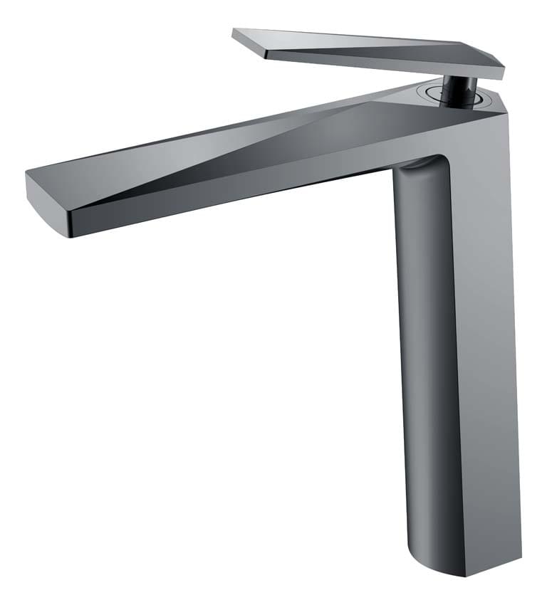 Плитка Boheme Venturo Смеситель VENTURO для раковины высокий оружейная сталь  поверхность глянец