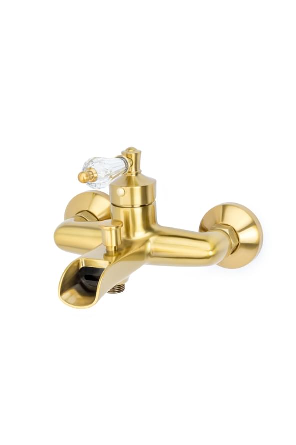 Плитка Boheme Vogue Смеситель VOGUE для ванны с ручкой SW бронза  поверхность глянец