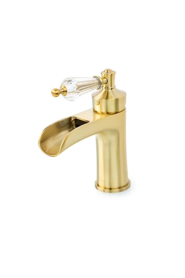 Плитка Boheme Vogue Смеситель VOGUE для раковины с ручкой SW бронза  поверхность глянец