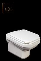 Плитка Boheme Vogue Унитаз VOGUE подвесной без сиденья белый поверхность глянец