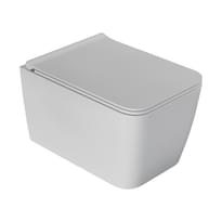 Плитка Boheme Zen Унитаз ZEN подвесной c сиденьем белый матовый поверхность матовая