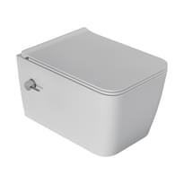 Плитка Boheme Zen Унитаз ZEN с функцией биде подвесной c сиденьем белый матовый поверхность матовая