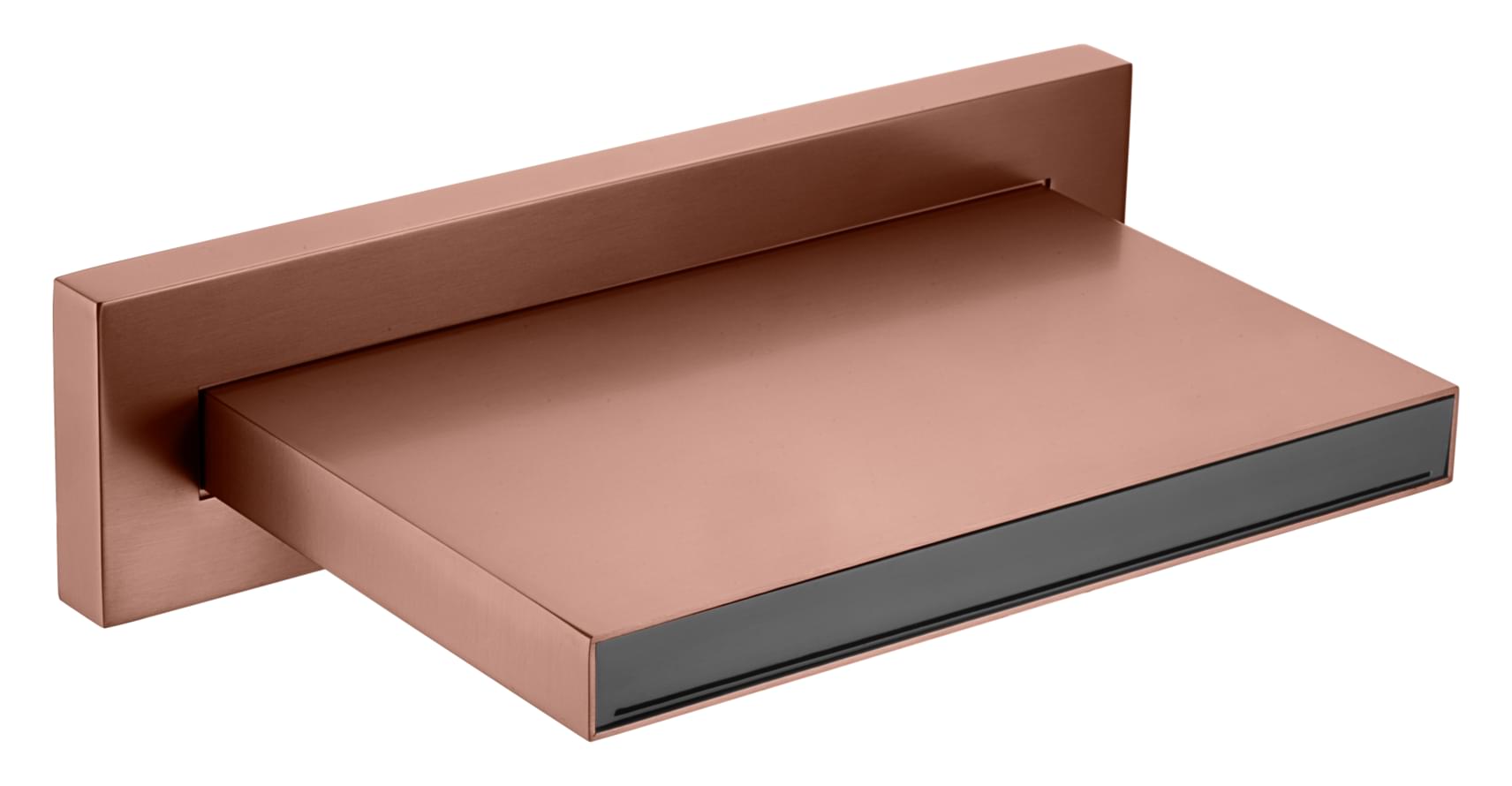 Плитка Boheme Zodiac Излив ZODIAC для ванны бронза  поверхность брашированная