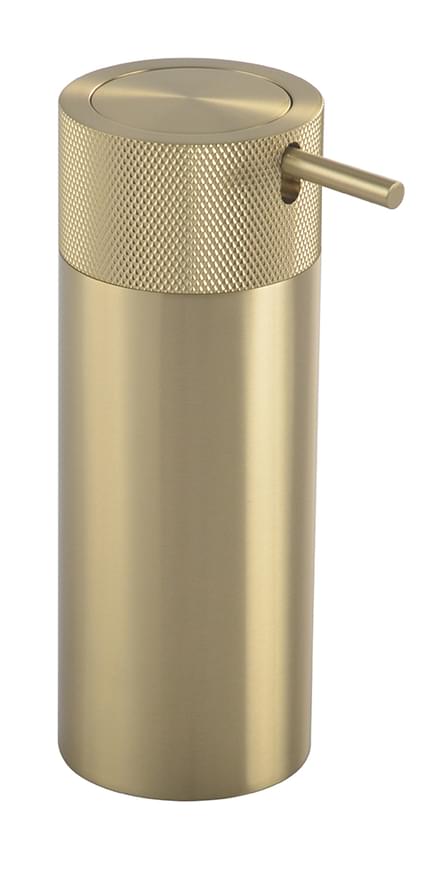 Плитка Boheme Вне Коллекций Дозатор для жидкого мыла настольный золото брашированное  поверхность брашированная