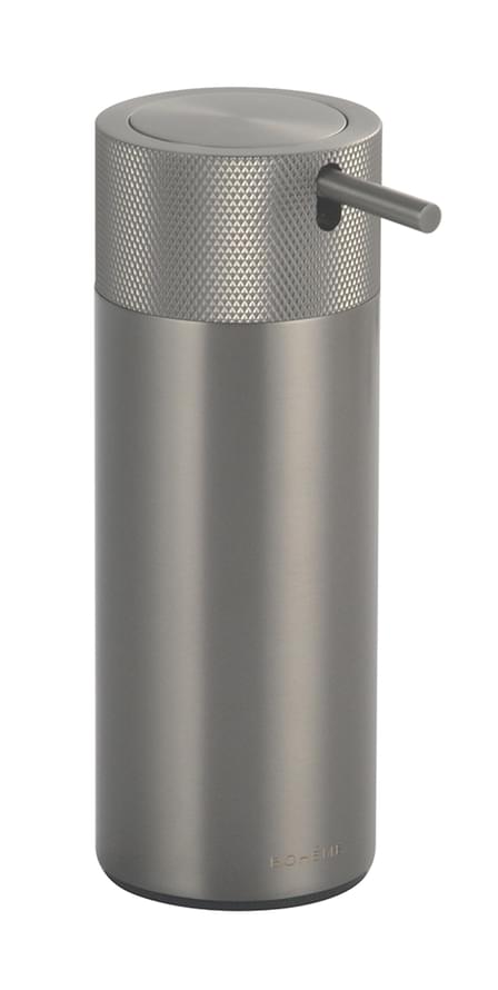 Плитка Boheme Вне Коллекций Дозатор для жидкого мыла настольный оружейная сталь брашированная  поверхность брашированная