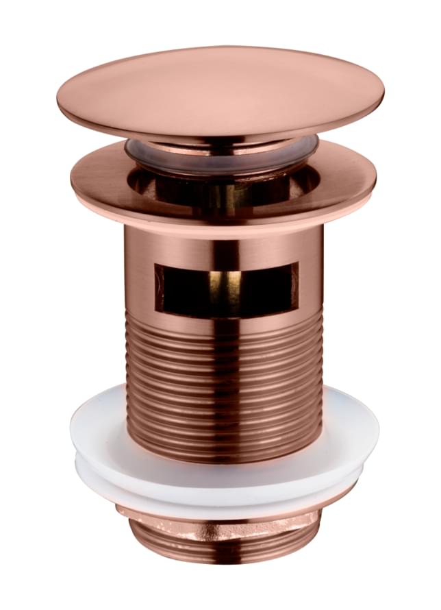 Плитка Boheme Вне Коллекций Донный клапан клик-клак для раковины без перелива медь  поверхность брашированная