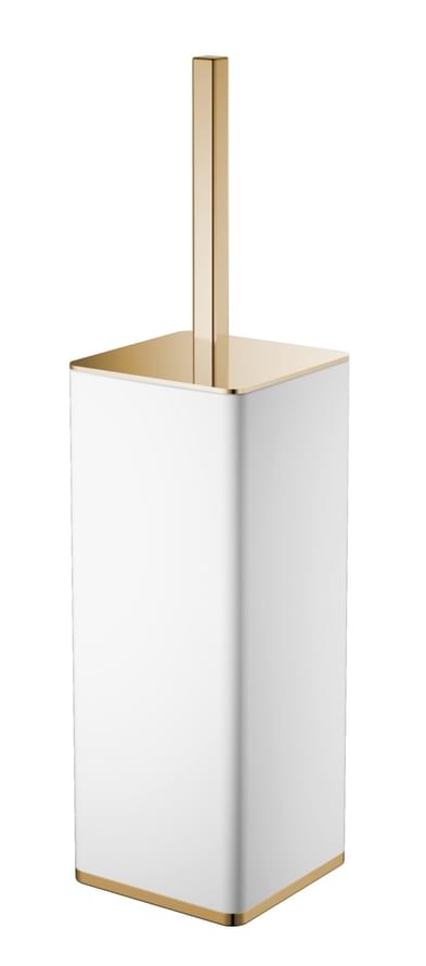 Плитка Boheme Вне Коллекций Ершик напольный золото/белый  поверхность глянец