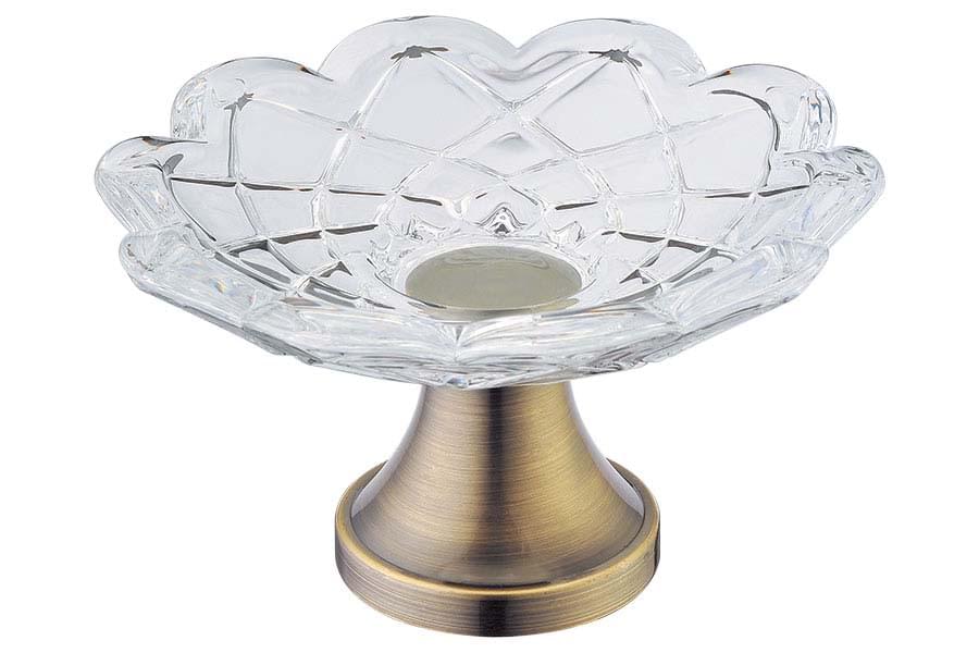 Плитка Boheme Вне Коллекций Мыльница настольная бронза  поверхность глянец