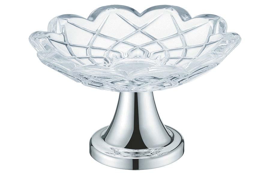 Плитка Boheme Вне Коллекций Мыльница настольная хром  поверхность глянец