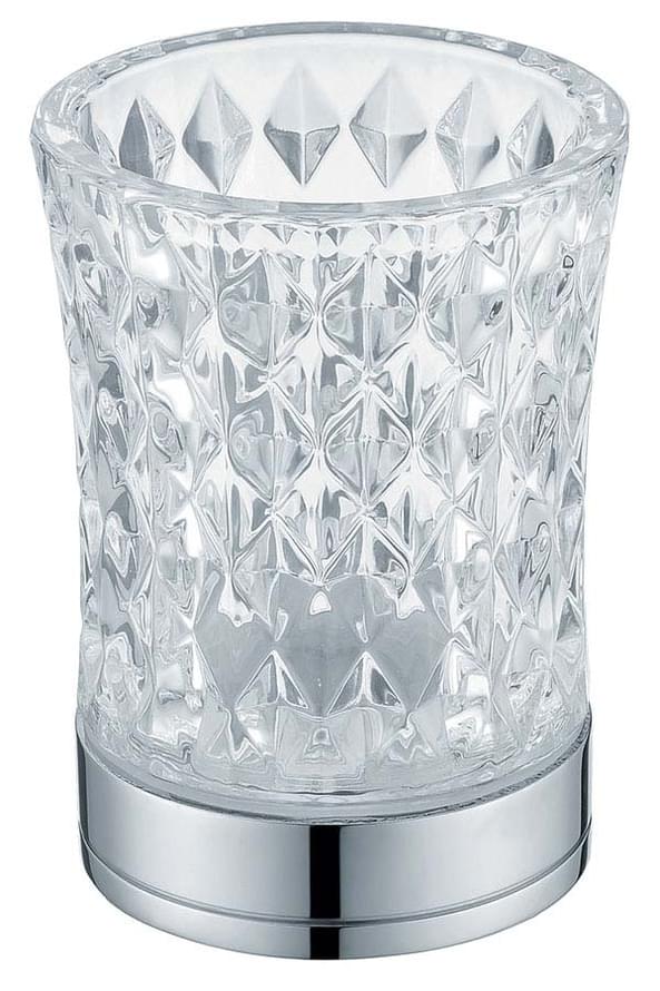 Плитка Boheme Вне Коллекций Стакан настольный хром  поверхность глянец