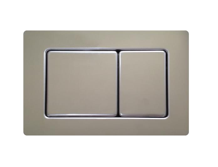 Плитка Boheme Смывные Клавиши Metal Клавиша для инсталляции нержавеющая сталь хром  поверхность глянцевая