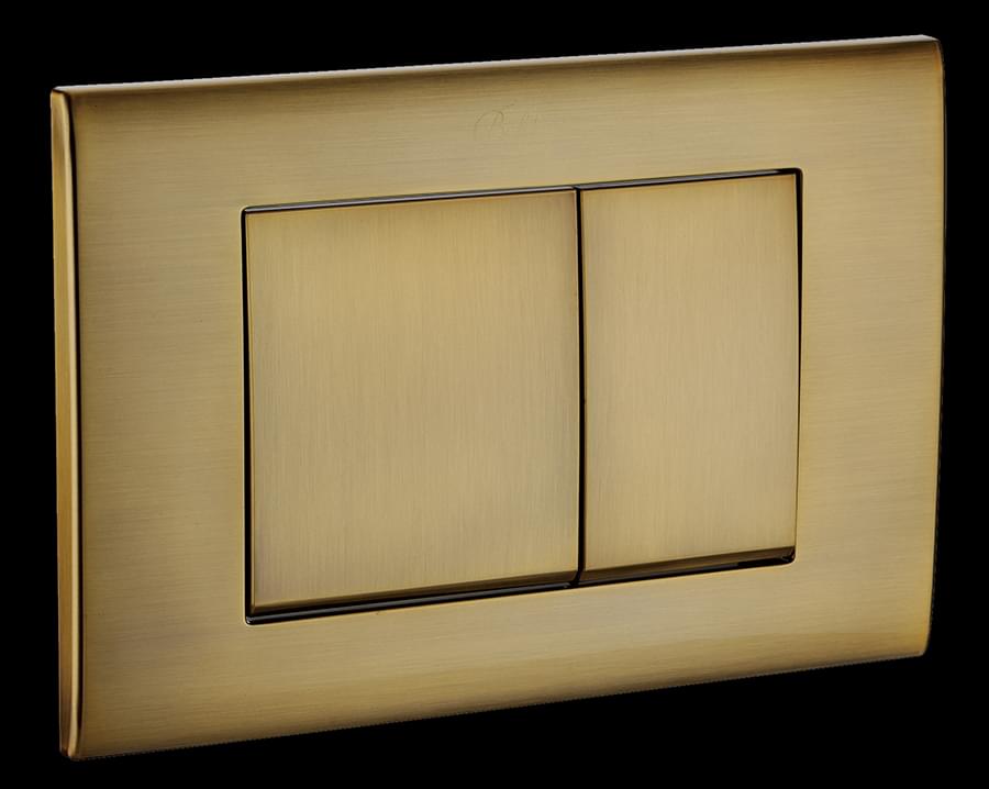 Плитка Boheme Смывные Клавиши Plastic Клавиша для инсталляции пластик бронза  поверхность глянцевая